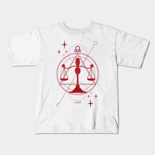 Zodiac, Libra, Astrology, Star sign, Stars Kids T-Shirt